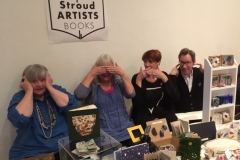 The Four Wise Monkeys having fun in Bristol